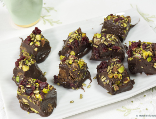 Feestelijke kerstfudge