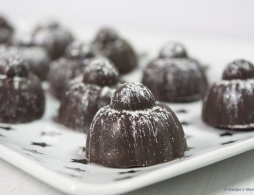 Chocolade kers(t)bonbons met amarene kersen