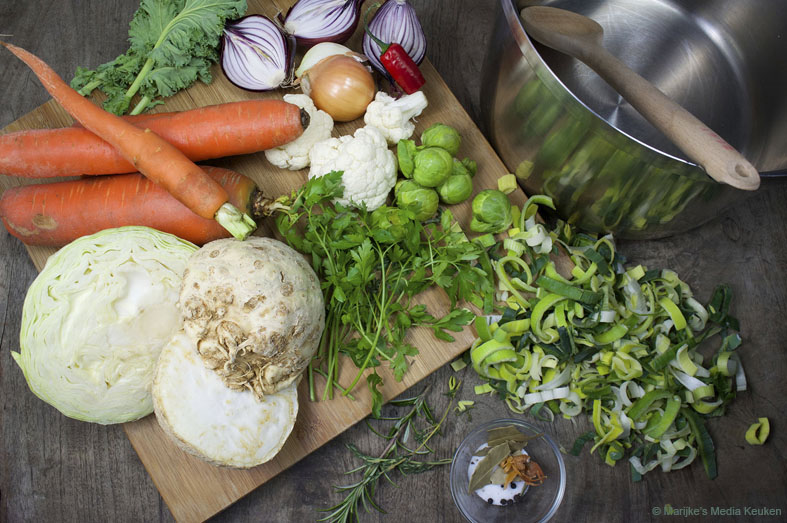 Basisrecept voor groentebouillon