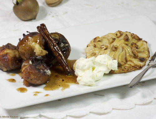 Geroosterde mispels uit de oven