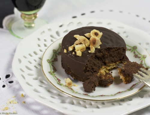 Chocolade ganachetaartjes met tonkabonen